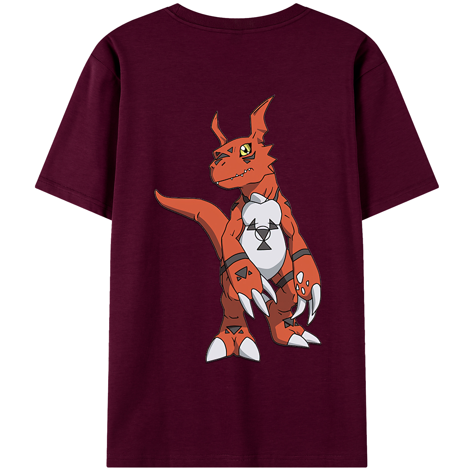 （画像用） Digimon デジタルモンスター/デジモン レディース半袖Tシャツ(バックプリント)